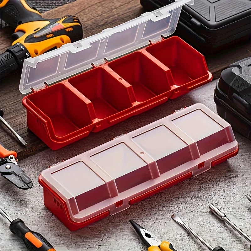 Multi-Compartment Parts Organiser Box – Screws, Jewellery & Small Items Storage