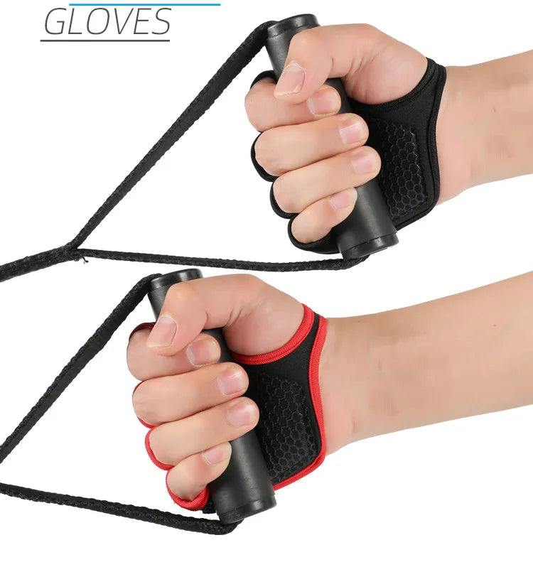 Gym Gloves for Men Women Fitness Weight Lifting Wristband Gloves Body Building Training Sports Exercise Cycling Glove Shockproof