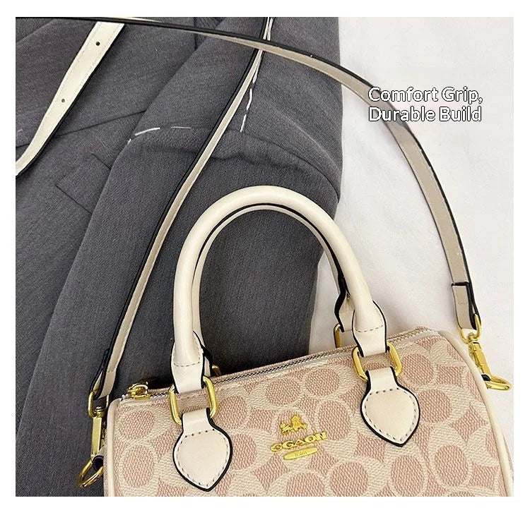 Latest trendy ladies' light luxury retro high-end versatile handbag, single shoulder crossbody bag, mini classic pillow bag