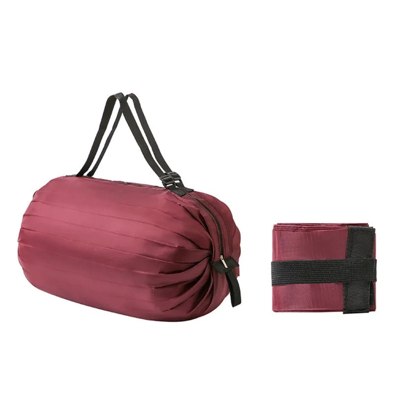 1pc Foldable Shopping Bags Foldable Storage Bag With Handle Portable Travel Camouflage Handbags Large Capacity Nylon Bag