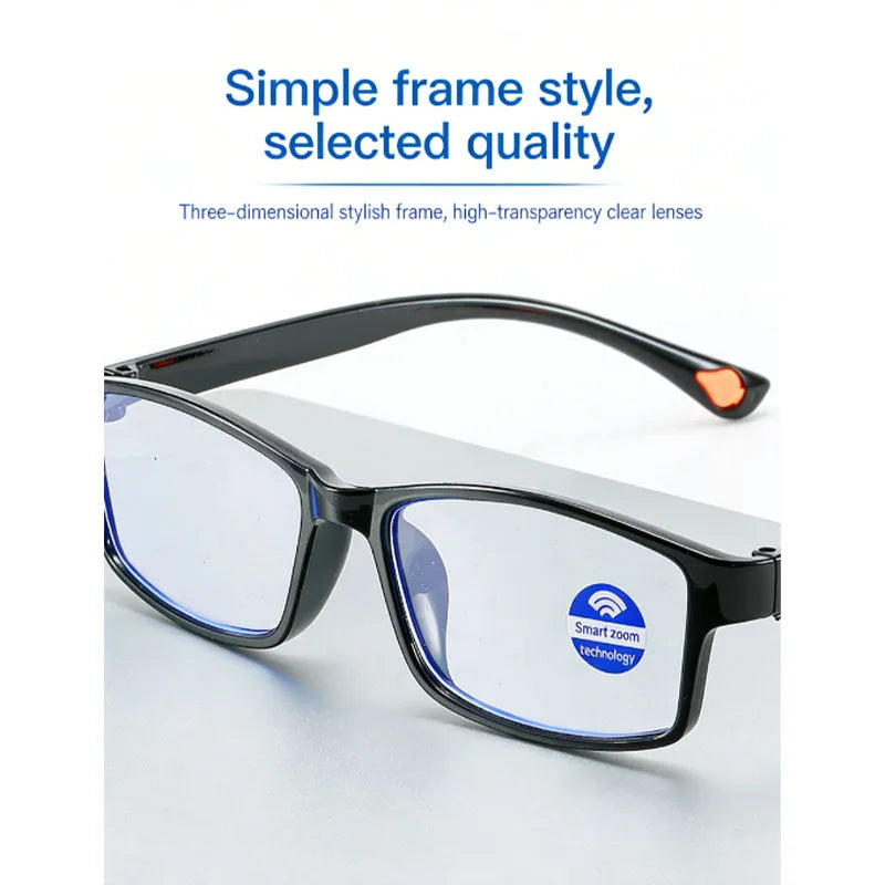 Classic HD Reading Glasses, Ultra-Light High Definition Anti-Blue Light Eyewear for Daily Use Lightweigh and Durable