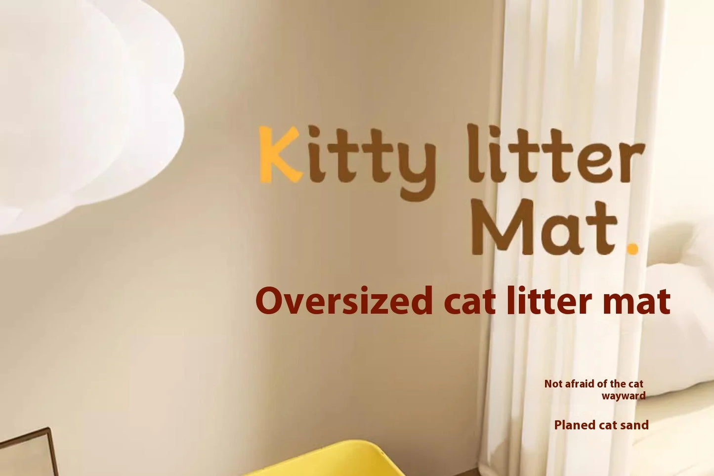 Extra Large Cat Litter Mat – Waterproof 2-Layer Non-Slip Washable Floor Protector