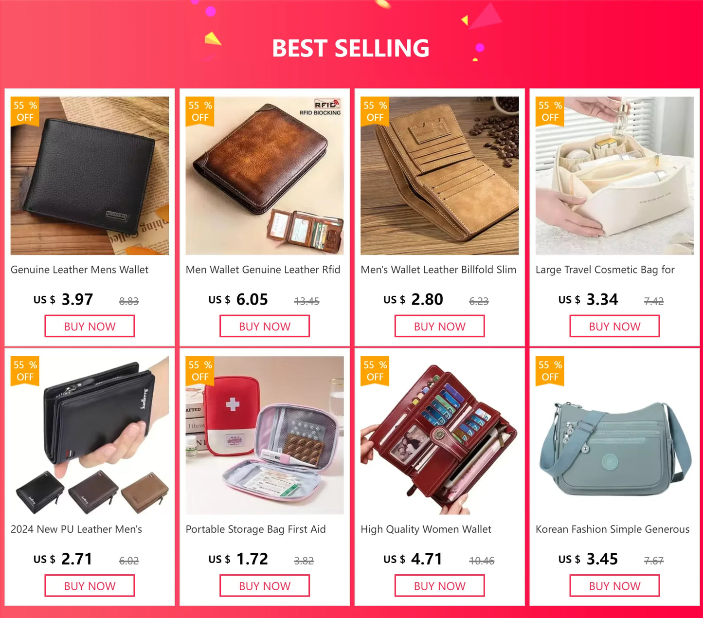 High Quality Women Wallet  Anti-theft Leather Wallets For Woman Long Zipper Large Ladies Clutch Bag Female Purse Card Holder