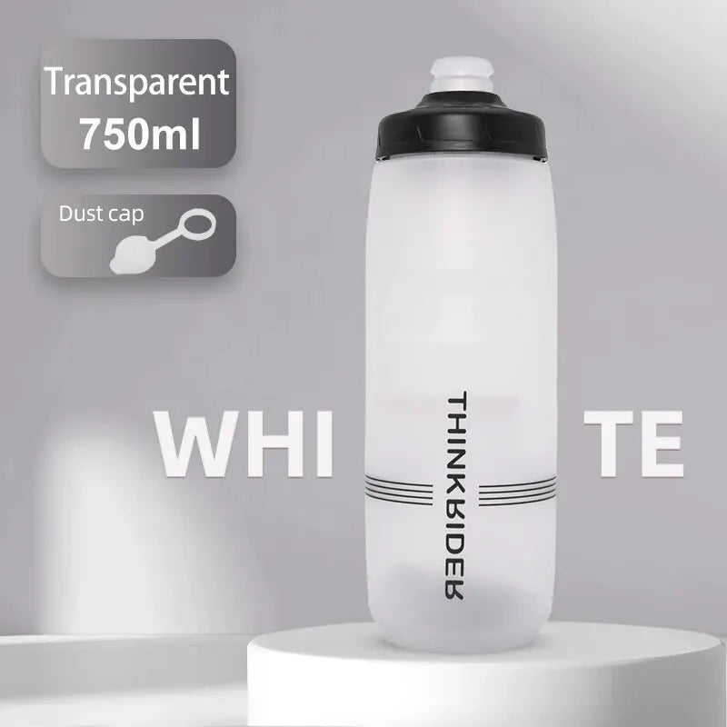 ThinkRider MTB Cycling Water Bottle – 620ml & 750ml Squeeze Sports Bottle