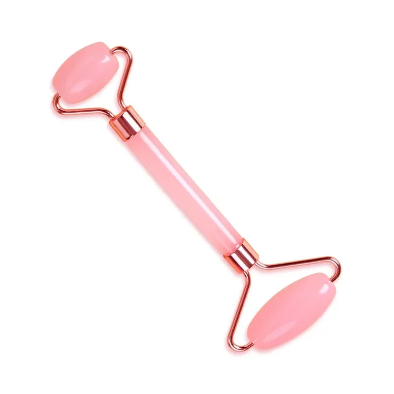 Gua Sha Massage Board for Face – Rose Pink Facial Scraper for Neck & Body