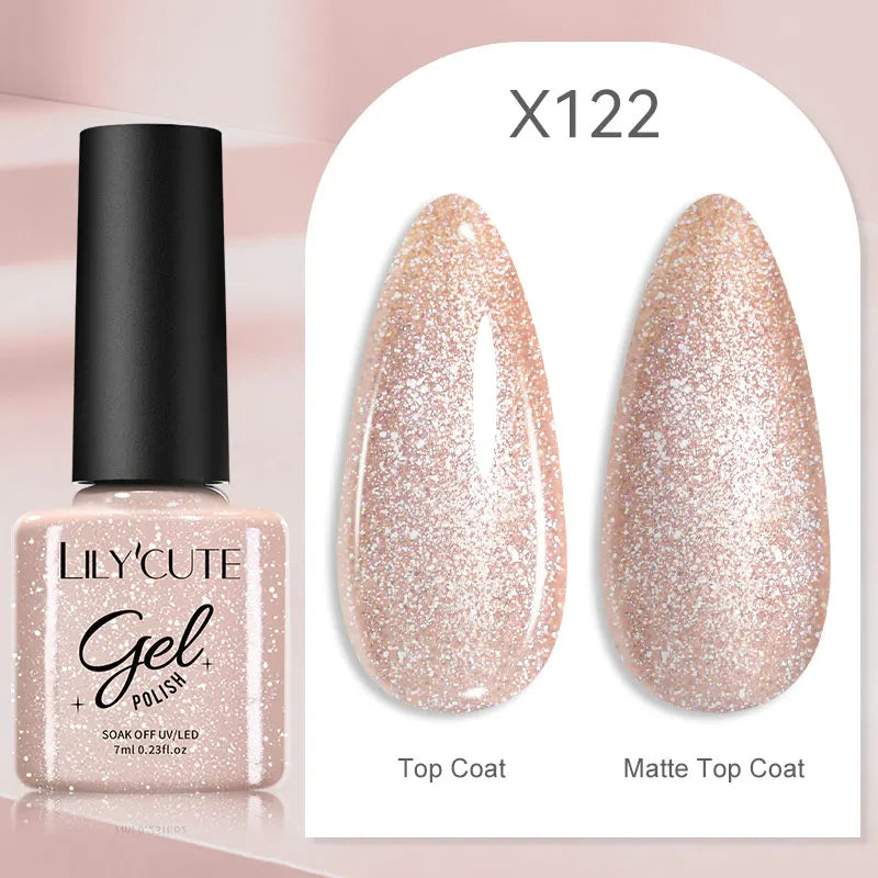 Gold Metallic Gel Nail Polish Liner – Super Bright Mirror French Stripe Nail Art