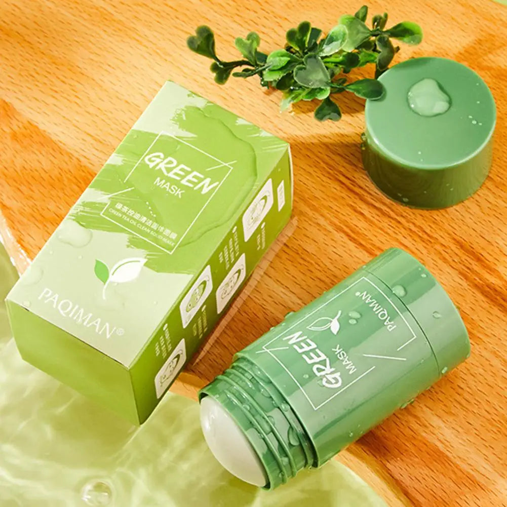 Korean Green Tea Purifying Face Mask – Deep Pore Cleansing & Moisturising