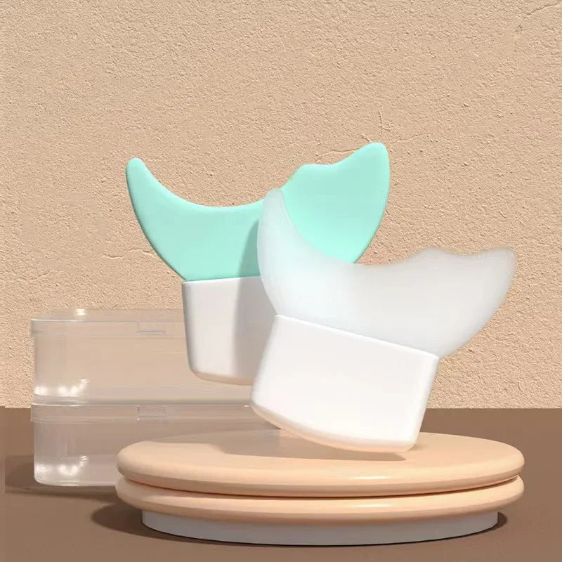 Silicone Eyeliner & Lipstick Stencil Aid – Reusable Wing Tip Makeup Tool