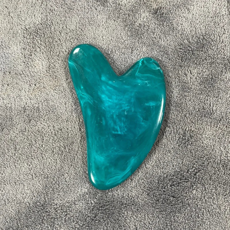 Jade Face Gua Sha Scraping Tool – Facial Massage for Skin Firming & SPA Care