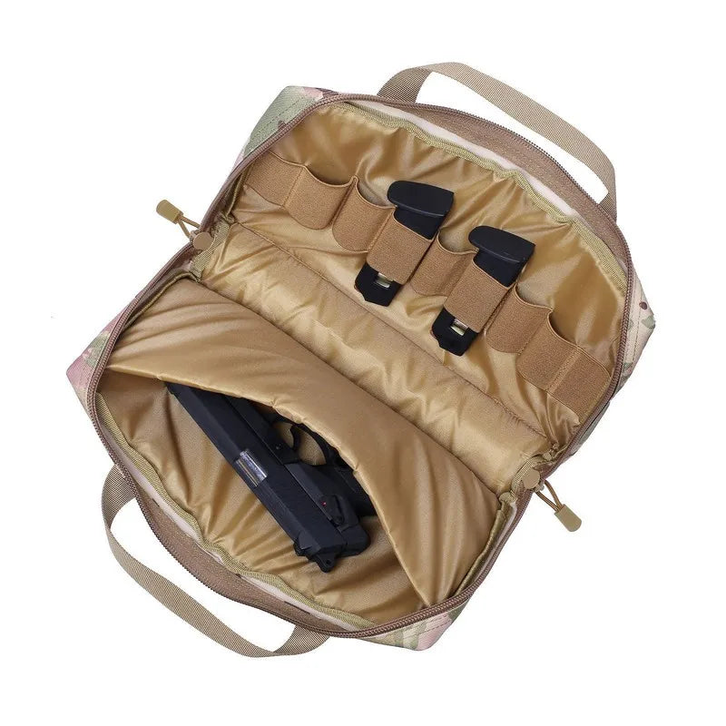 Gun Carry Bag EDC Tool Pouch Outdoor Hunting Accessories Magazine Pouch Holder Pistol Handgun Protection Case Holster
