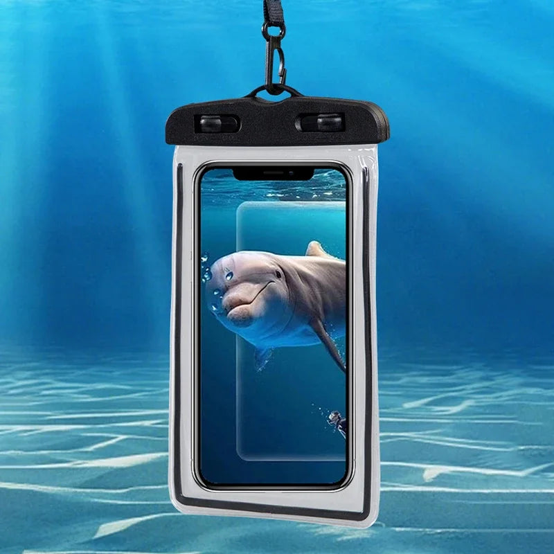Outdoor Universal Waterproof Pouch Swimming Beach Dry Bag Case Cover Holder For Iphone Samsung Xiaomi Swim Waterproof Bag