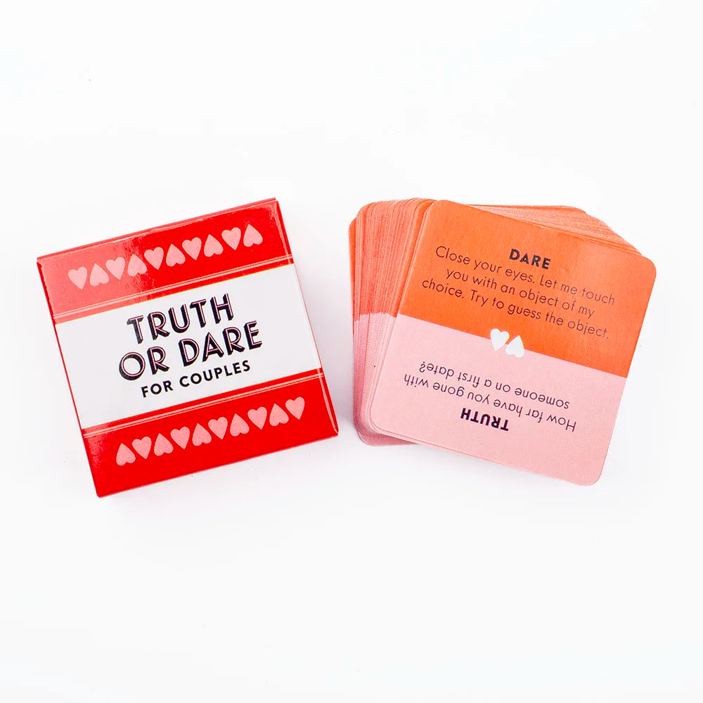 Truth or Dare Couples Card Game – 51 Sexy & Fun Questions for Date Nights