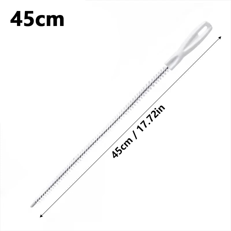 1Pcs Sink Drain Cleaning Brush Drain Clog Remover Bendable Sink Overflow Sewer Drain Brush For Bathroom Kitchen