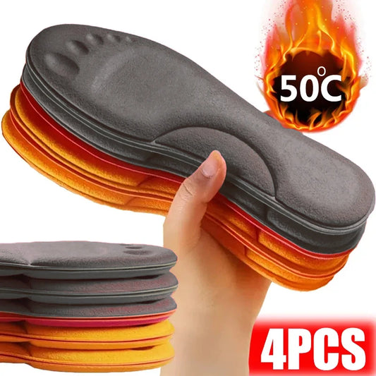 4D Orthopedic Shoe Insoles with Arch Support & Massage