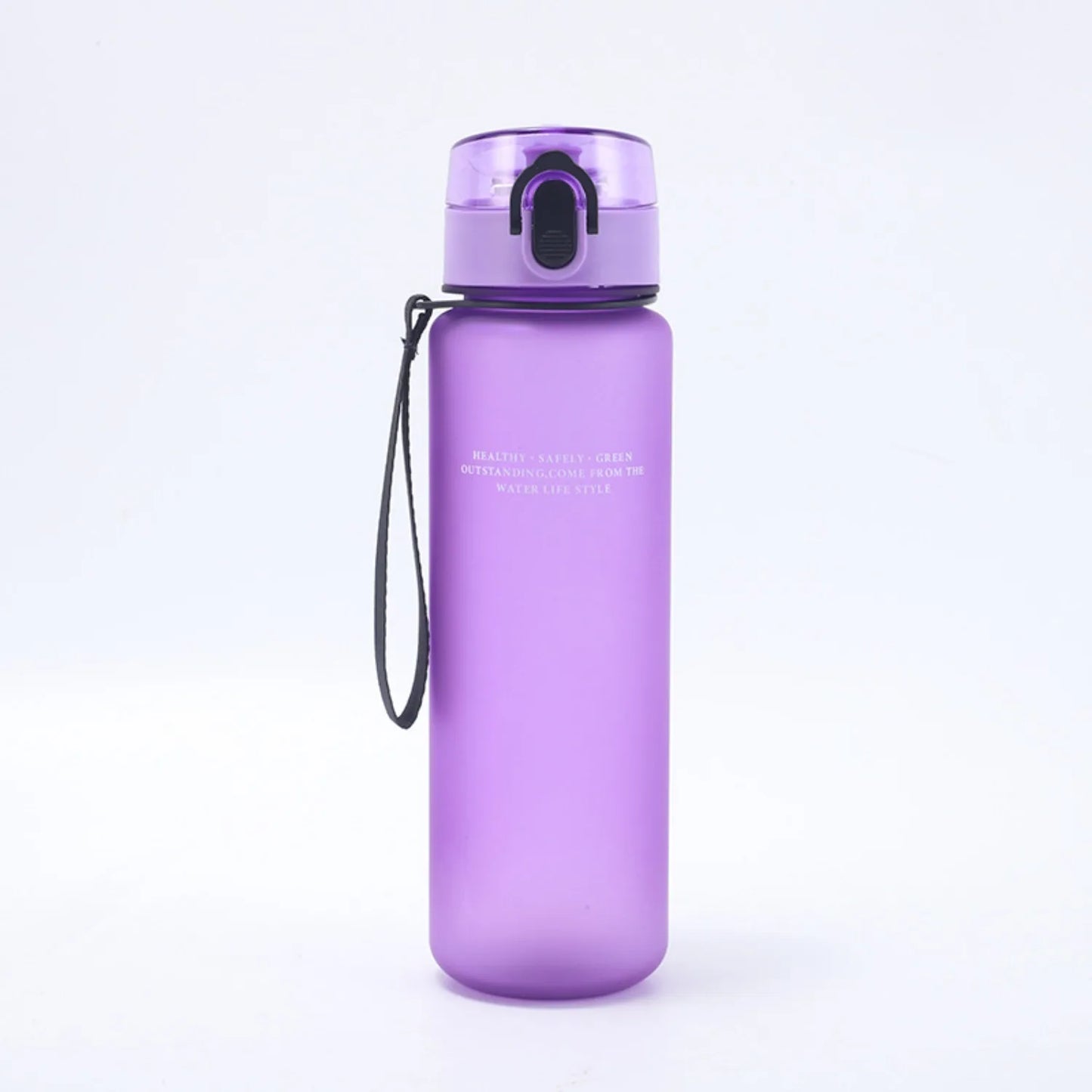 Leak-Proof BPA-Free Sports Water Bottle – 400ml & 560ml with Time Marker