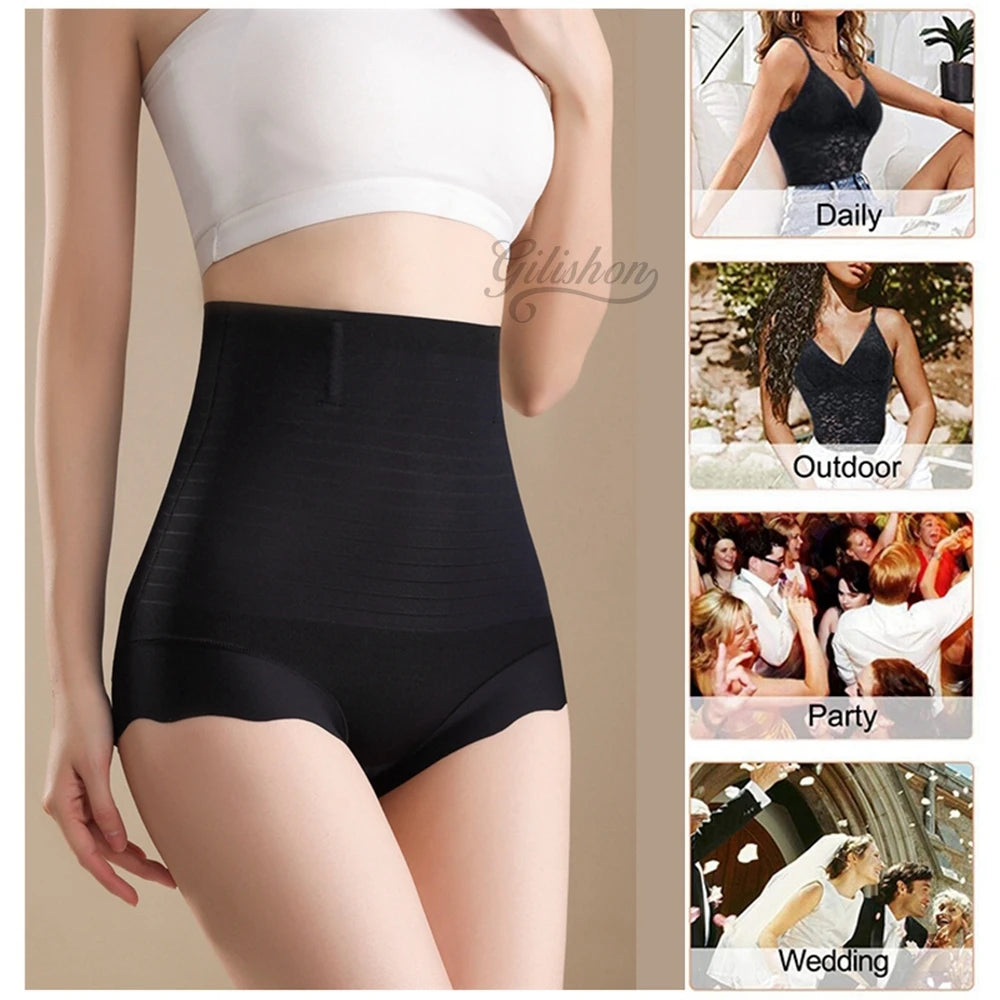 Women's Slimming Shapewear Shorts – High Waist Tummy Control & Hip Lift Panties