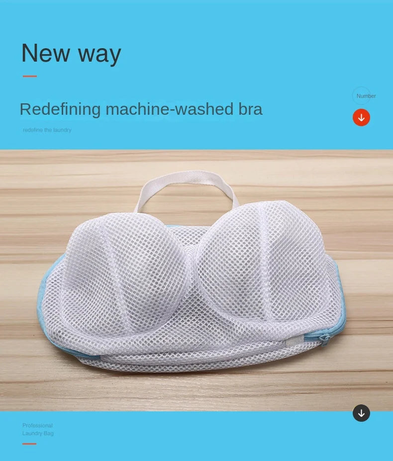 New Style Bra Wash Bag, Thickened Laundry Bag for Underwear, Sandwich Protective Wash Bag, Bra Bag