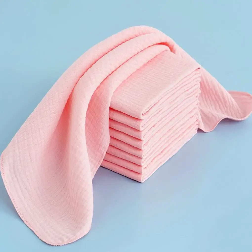 100% Cotton Baby Nappy for Newborn Changing 5-10PCS Baby Gauze Diapers 43x45cm Washable Reusable Double Layer Soft Baby Towels