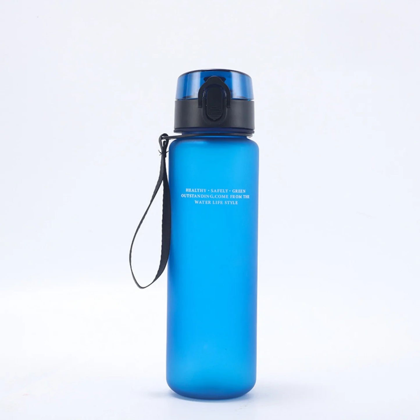Leak-Proof BPA-Free Sports Water Bottle – 400ml & 560ml with Time Marker