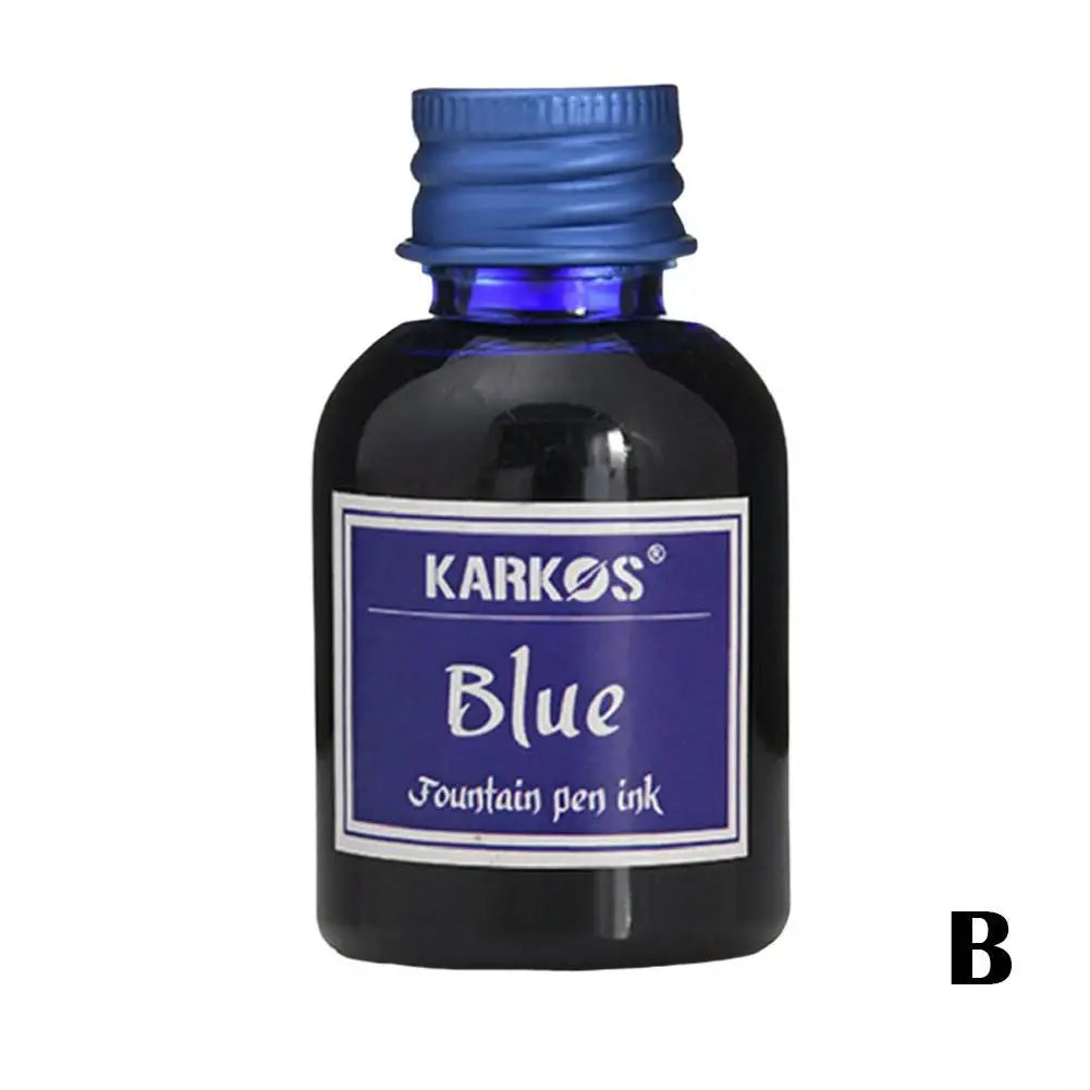 30ml Pure Colorful Fountain Pen Ink Universal Refill No Clogging Smooth Writing Ink Stationery for School Office Daily Writing ﻿