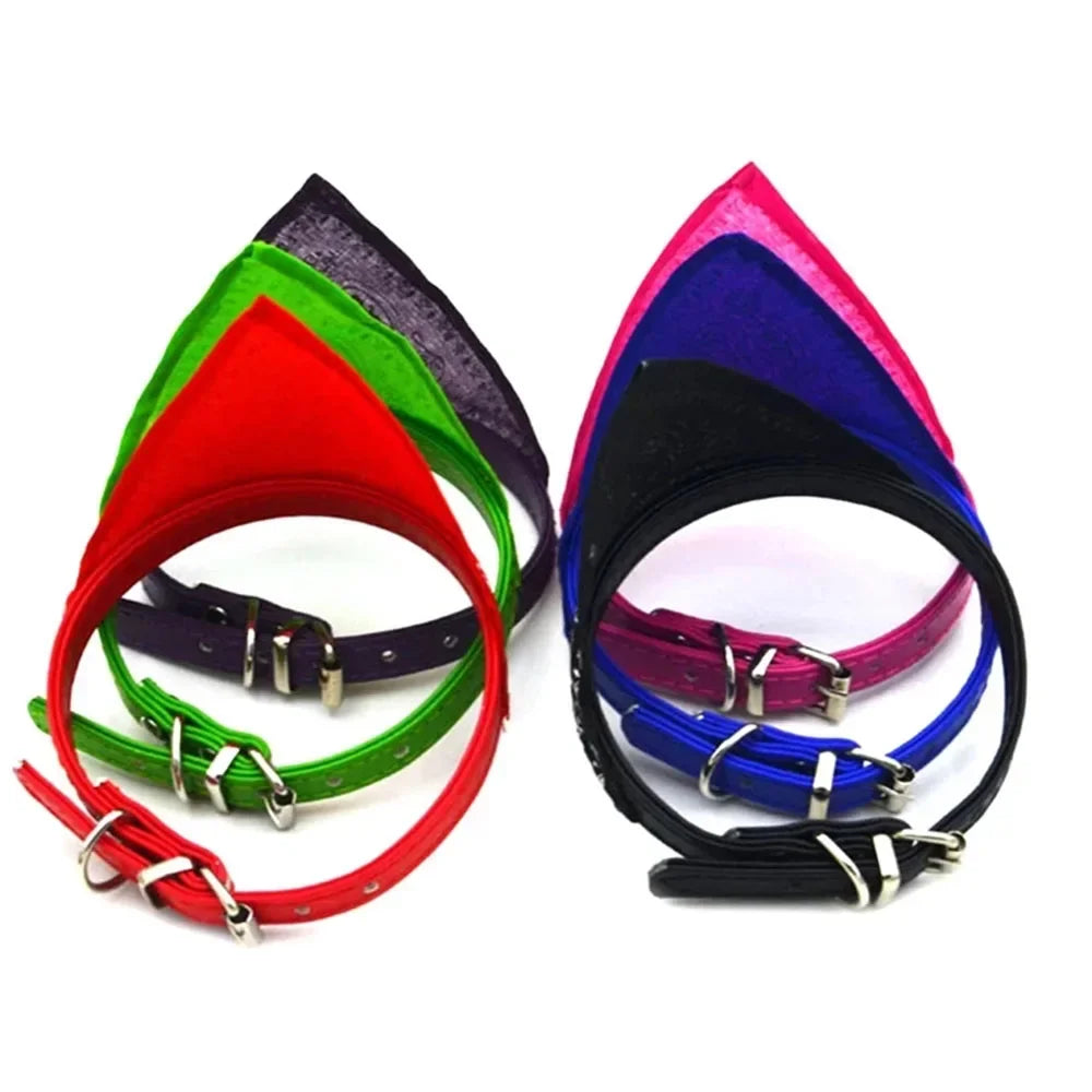 Cute Printed Pet Bandana Collar – Adjustable Triangle Scarf for Kittens & Small Dogs