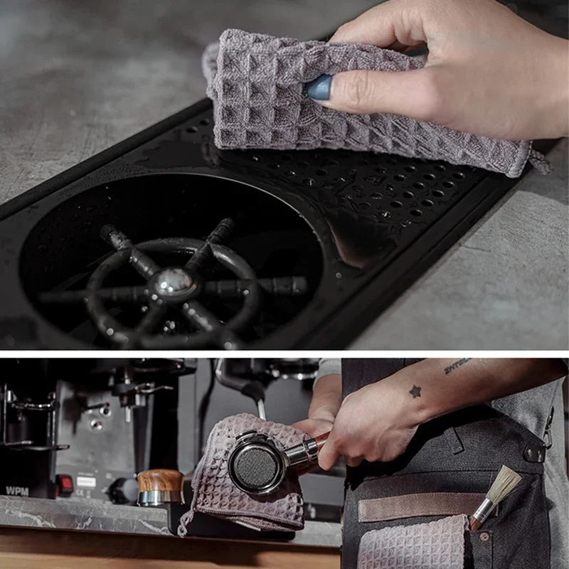 Super-Absorbent Barista Bar Towel – Lint-Free Coffee Machine Cleaning Cloth