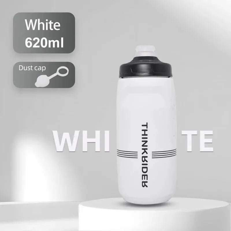 ThinkRider MTB Cycling Water Bottle – 620ml & 750ml Squeeze Sports Bottle