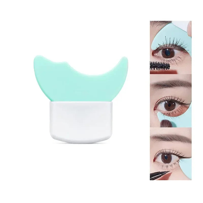 Silicone Eyeliner & Lipstick Stencil Aid – Reusable Wing Tip Makeup Tool