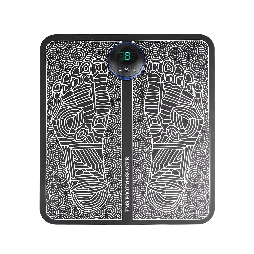 Electric Foot Massager Pad – EMS Muscle Relaxation Trainer for Home & Fitness