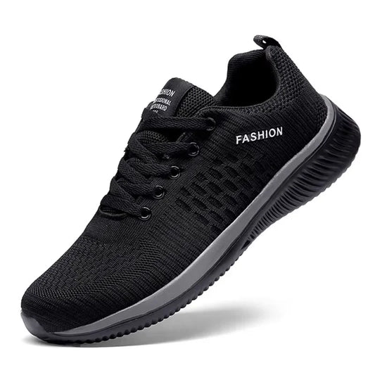 Lichte hardloopsneakers van mesh voor heren – Ademende casual sportschoenen