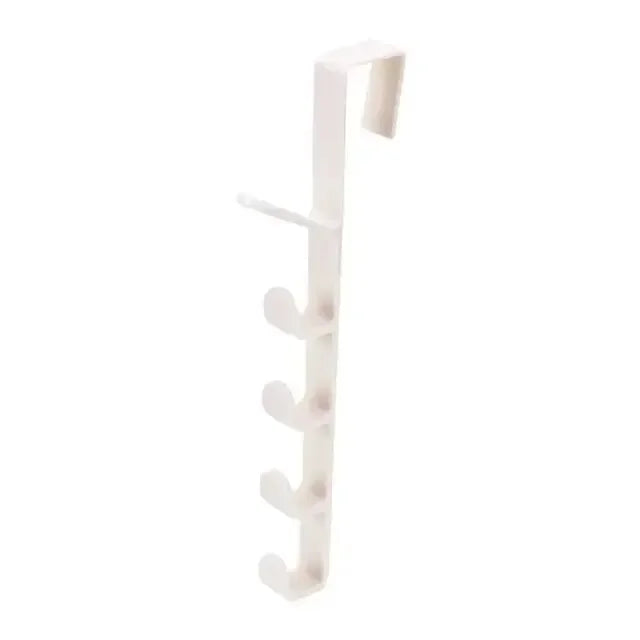 Behind The Door Storage Hook Space-Saving Coat & Bag Hanger for Dorm Office School Locker Wardrobe Organization