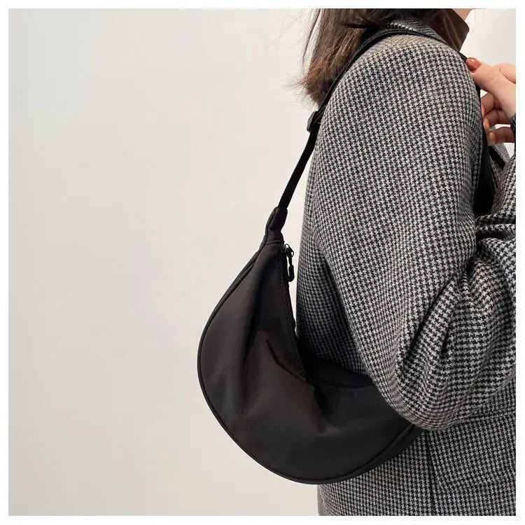 HOMEFISH  Casual Satchel Shoulder Bag Messenger Crossbody Sling Laptop Bookbag - Stylish Multifunctional Bag for Everyday Use