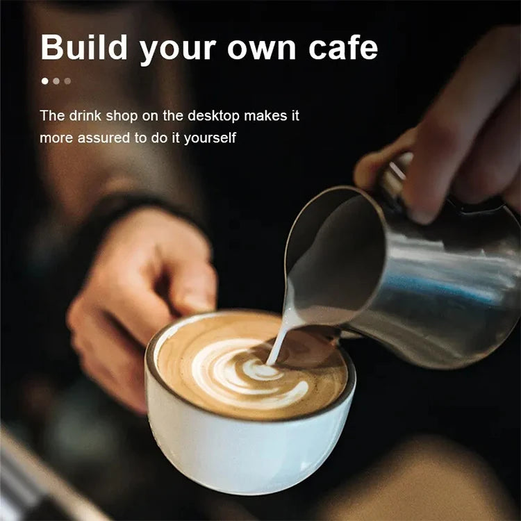 Wireless USB-C Electric Milk Frother – Handheld Stainless Steel Coffee Whisk