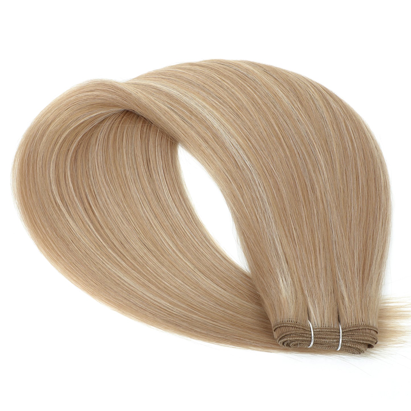 Bone Straight Synthetic Hair Bundles – Natural Super Long Yaki Straight Hair Weaving Extensions