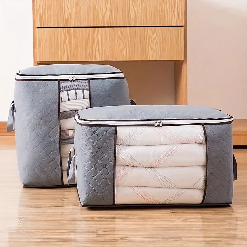 Extra Large Portable Storage Bag with Window – Clothing & Quilt Organiser