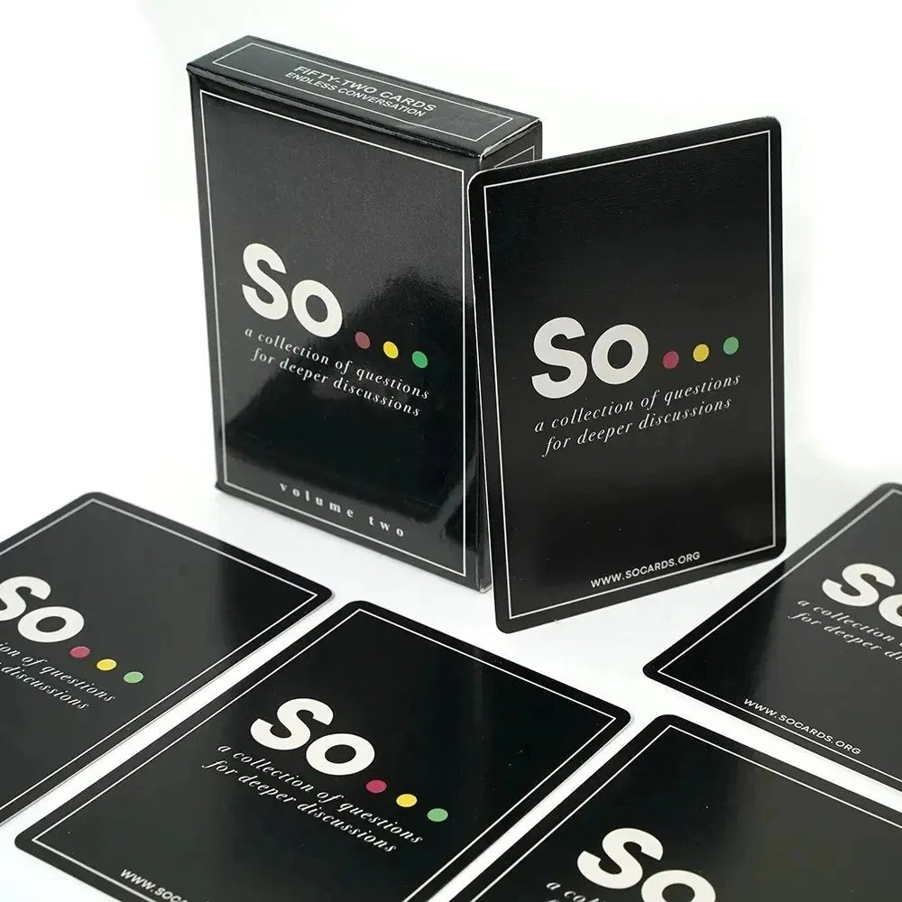 Conversation Starter Card Game – Adults, Families & Couples Party Deck