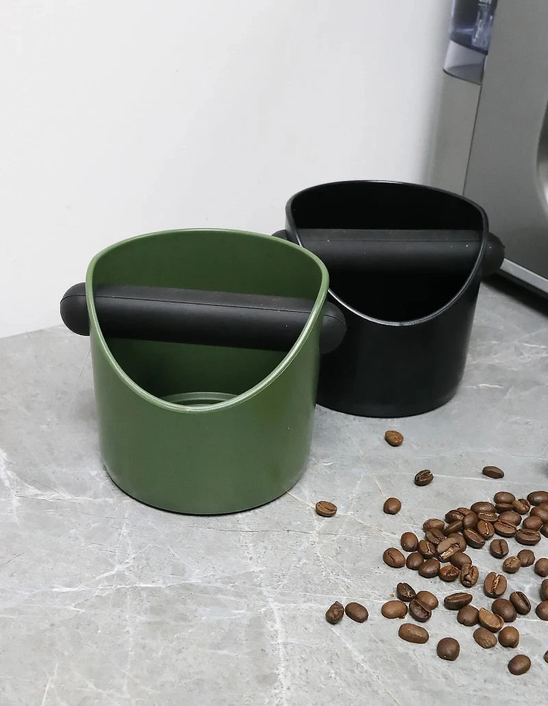 Espresso Knock Box – Anti-Slip Coffee Grounds Dump Bin for Baristas