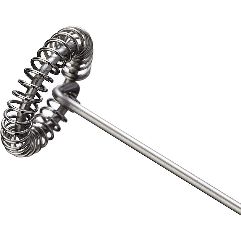 Handheld Electric Milk Frother & Egg Beater – Battery Powered Kitchen Whisk