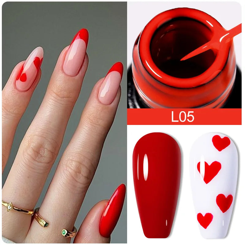 Silver Metallic Gel Nail Polish Liner – Super Bright Mirror Pull Line Art Pen