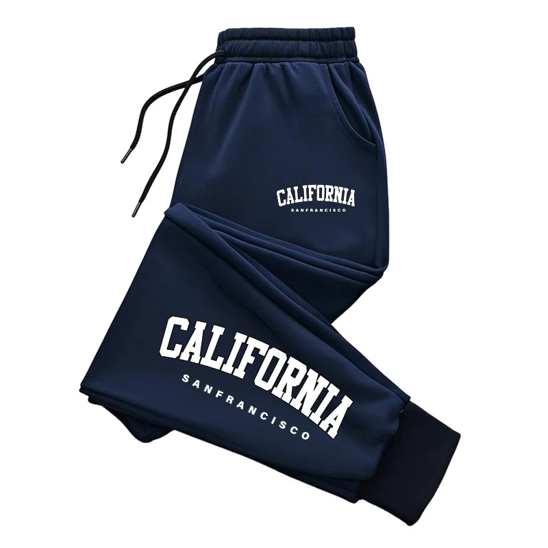 Hot Sales Mens Sweatpants Printing Casual Pants Outdoor Gym Sports Jogging Pants Autumn Winter Man Trousers Fitness Sportswear