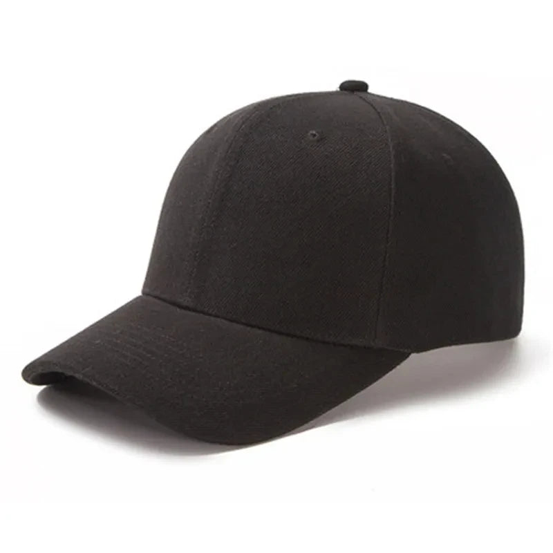 Unisex Plain Adjustable Snapback Baseball Cap – Street Dad Hat