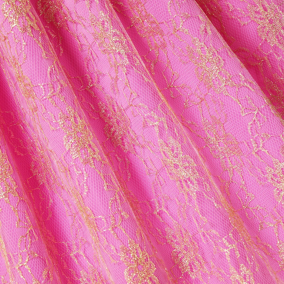 Girls Princess Dress Sleeping Beauty Aurora Cosplay Costume 2025 Kids Carnival Birthday Party Pink  Long Sleeve  Evening Dresses