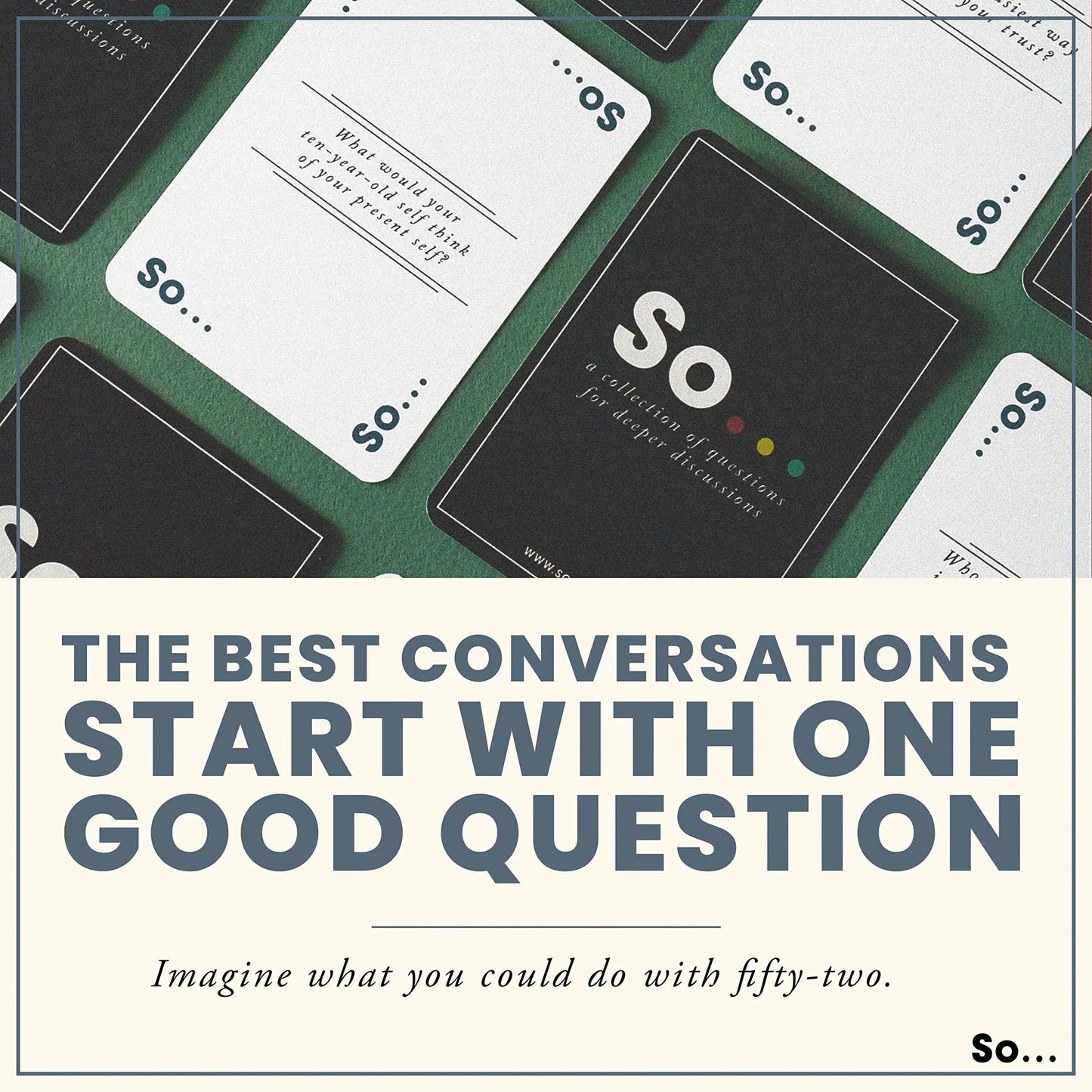 Conversation Starter Card Game – Adults, Families & Couples Party Deck