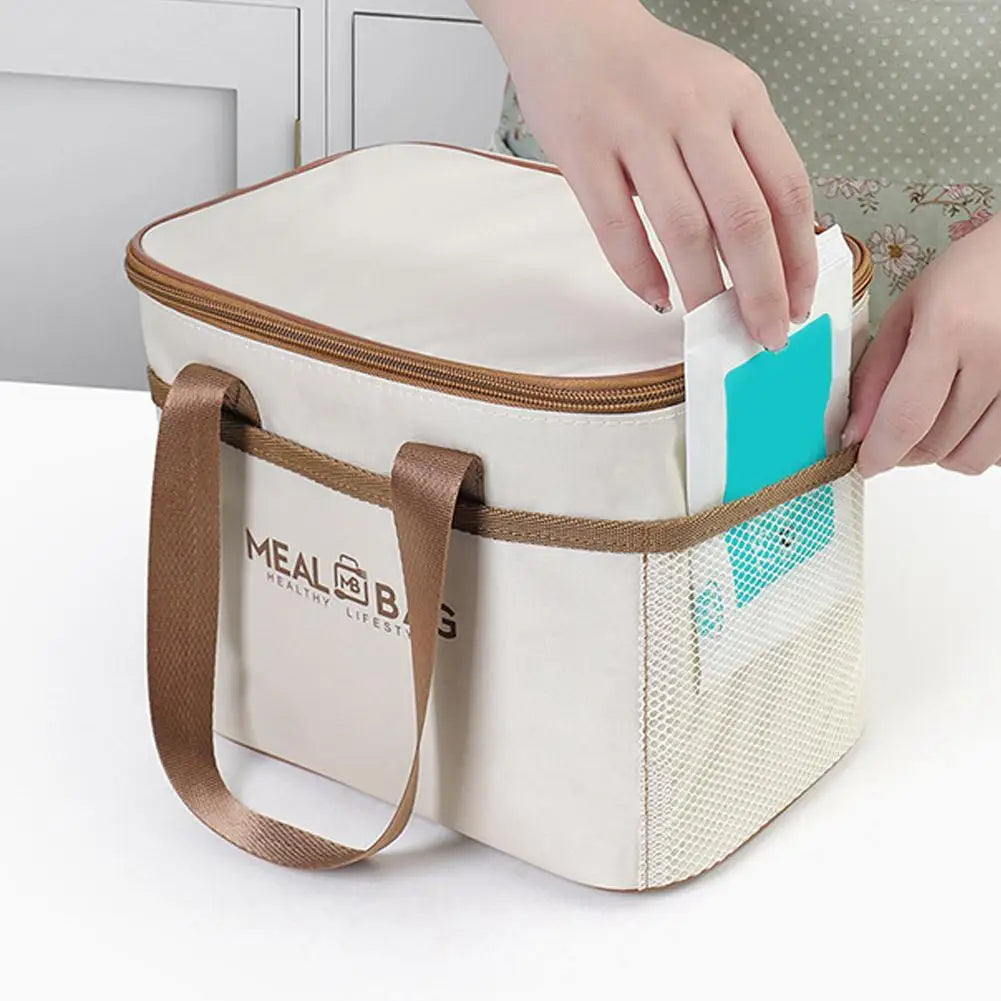 Large Insulated Lunch Tote Bag – Thermal Bento Cooler for Work, School & Picnic