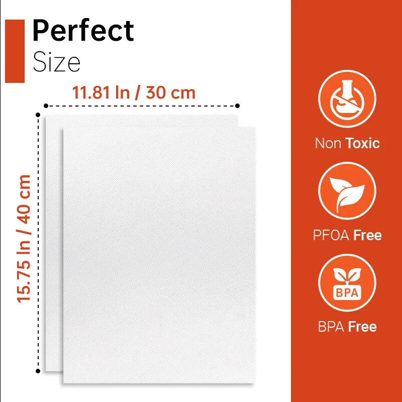 New Oven Liners Reusable Non-stick Anti Dirt Protection Pad Heat Resistant BBQ Grill Mat for Barbecue Cooking Baking Accessories