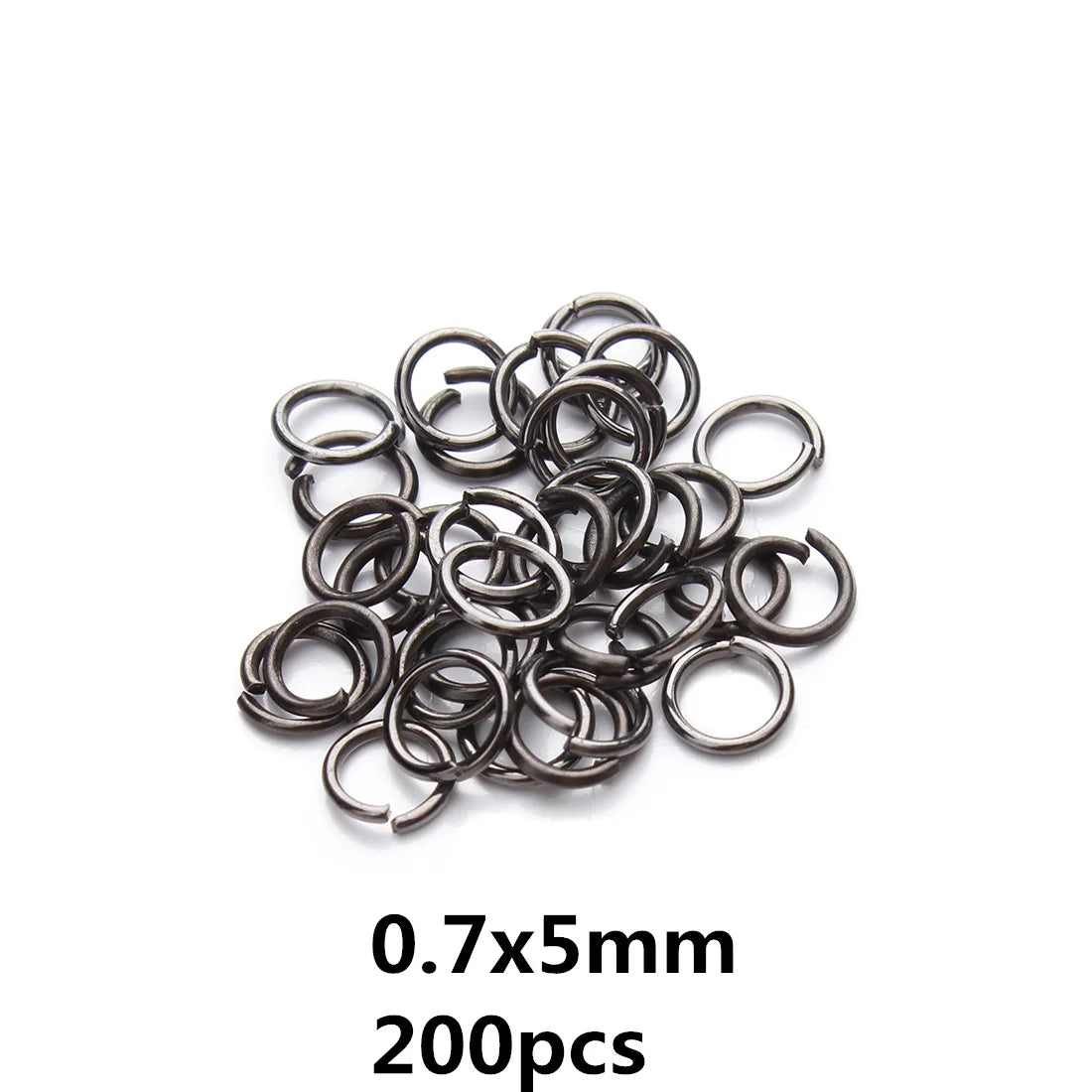 8 Colors 200pcs Open Jump Rings+ 50pcs Lobster Clasps Hooks Connectors Jewelry Making DIY Bracelet Necklace Jewelry Findings Kit