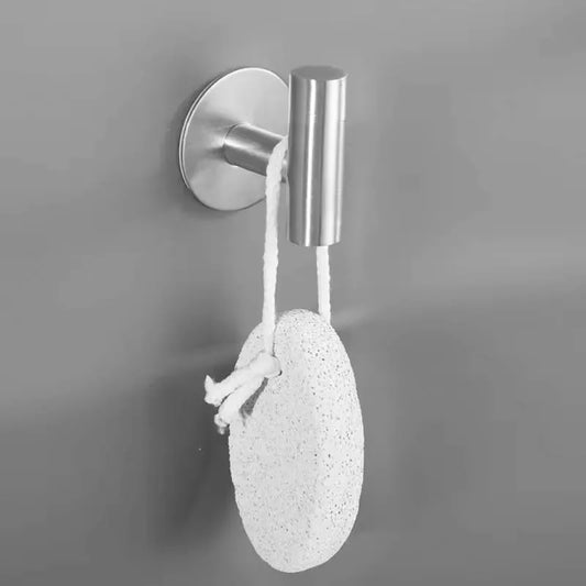 Self-Adhesive Stainless Steel Bathroom Hook – No-Punch Wall Hook