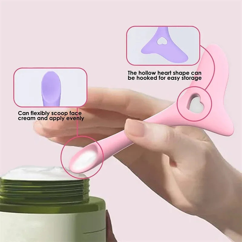 Silicone Eyeliner & Lipstick Stencil Aid – Reusable Wing Tip Makeup Tool