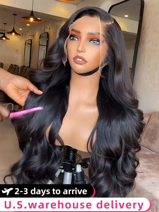 Wet & Wavy 13x6 HD Lace Front Human Hair Wig – Raw Body Wave 40 Inch 13x5 Pre-Plucked