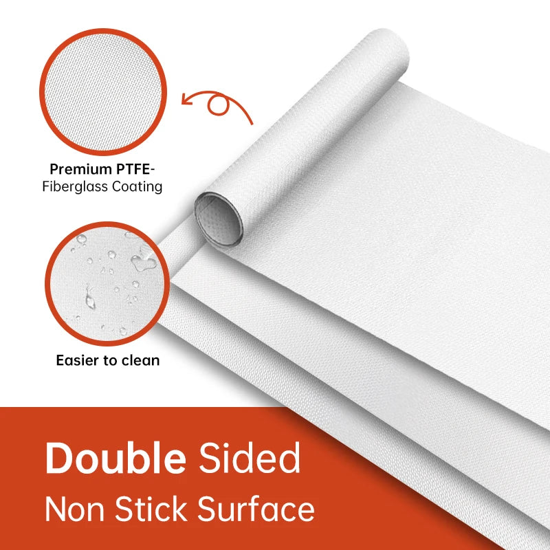 New Oven Liners Reusable Non-stick Anti Dirt Protection Pad Heat Resistant BBQ Grill Mat for Barbecue Cooking Baking Accessories
